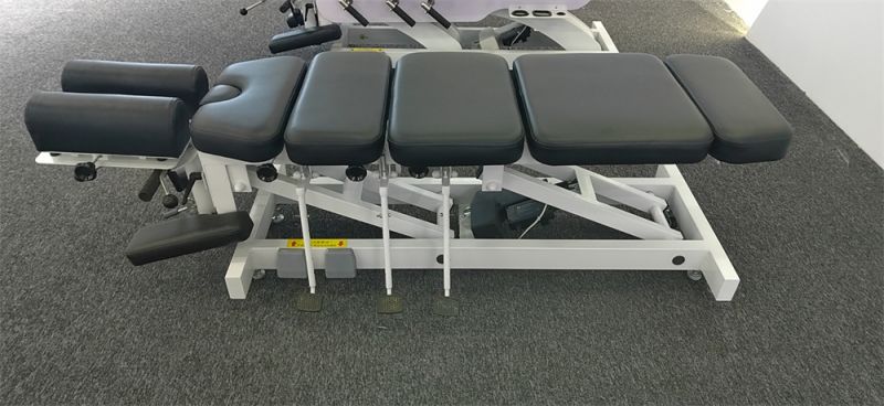 升降腳踩四節按摩床